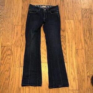 Paige Women's Dark Blue Jeans Boot Cut size 28